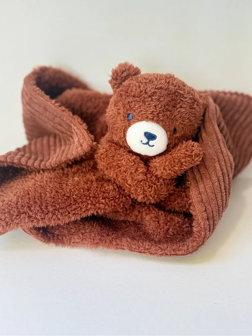 Carter’s Just One You Brown Bear Security Blanket Lovey 68344, Very Clean Cond.